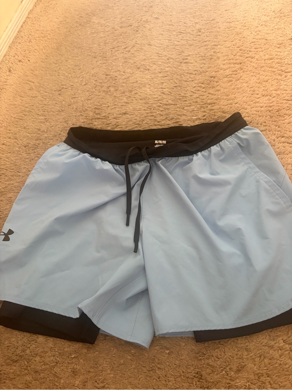Under Armour Men's Light Blue Training Shorts